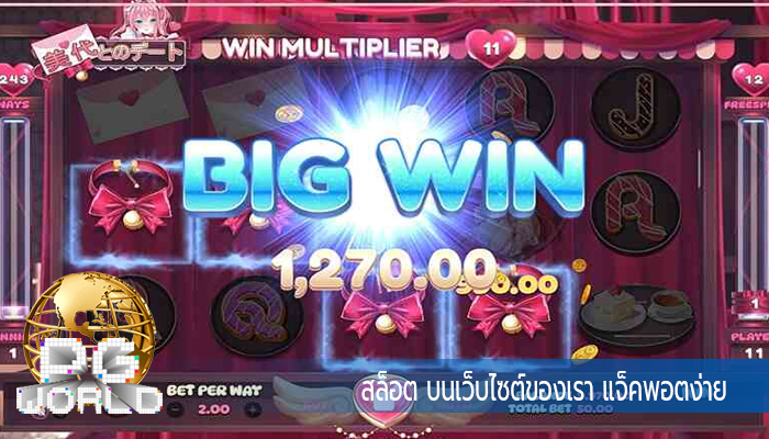 สล็อต บนเว็บไซต์ของเรา แจ็คพอตง่าย