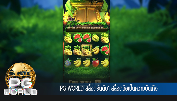 สล็อตอันดับ1 สล็อตถือเป็นความบันเทิง