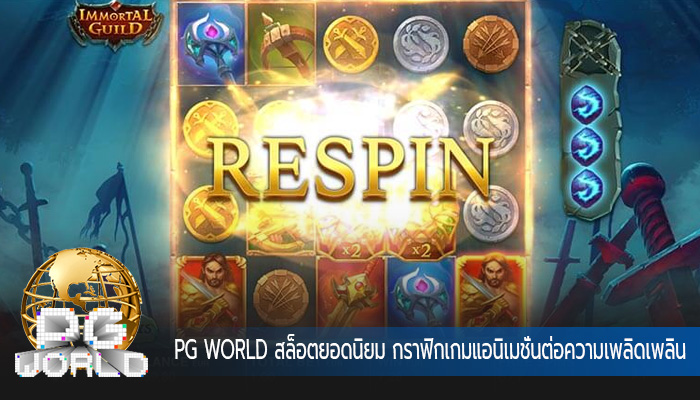 สล็อตยอดนิยม กราฟิกเกมแอนิเมชั่นต่อความเพลิดเพลินของผู้เล่น
