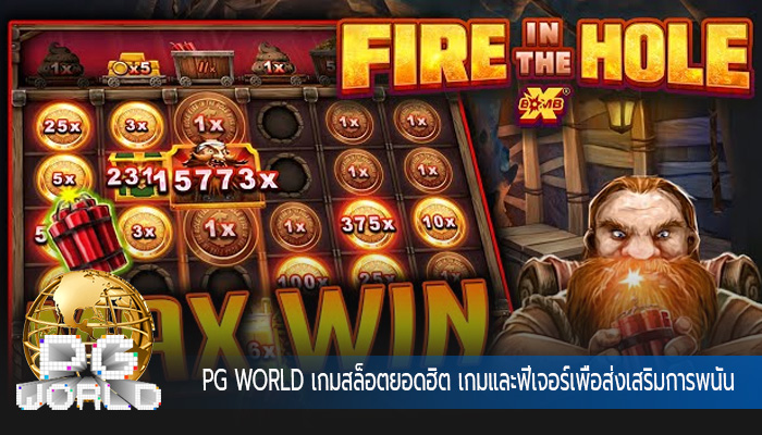 เกมสล็อตยอดฮิต เกมและฟีเจอร์เพื่อส่งเสริมการพนันสล็อตออนไลน์