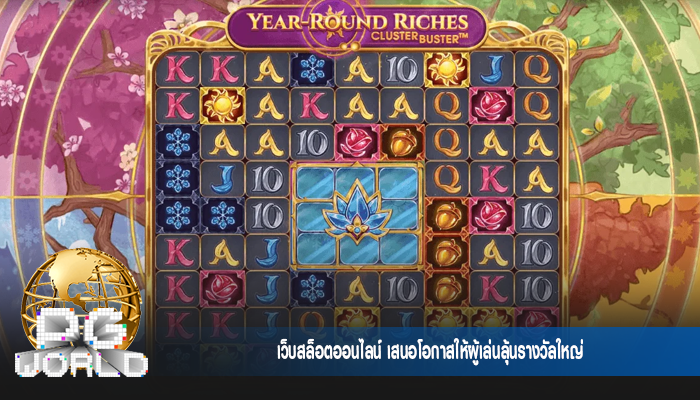 เว็บสล็อตออนไลน์ เสนอโอกาสให้ผู้เล่นลุ้นรางวัลใหญ่