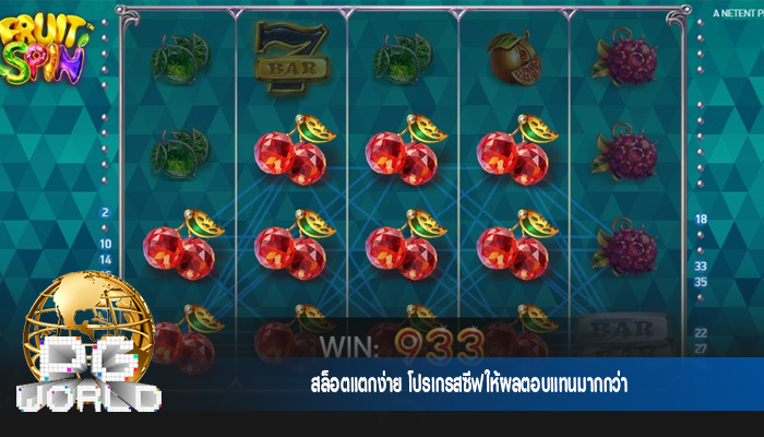 สล็อตแตกง่าย โปรเกรสซีฟให้ผลตอบแทนมากกว่า
