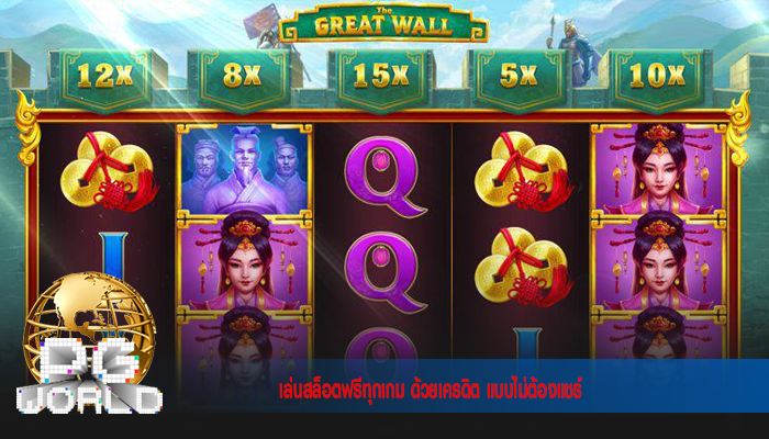 เล่นสล็อตฟรีทุกเกม ด้วยเครดิต แบบไม่ต้องแชร์